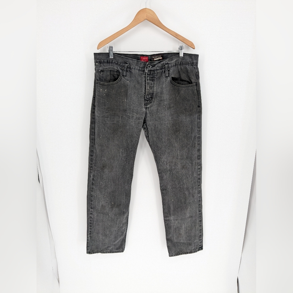 Tokyo Five Men’s Jeans Size 36 Grunge Edgy Streetwear Distressed Denim Pants
